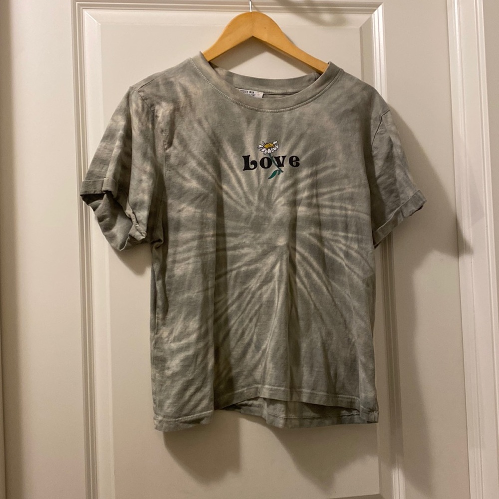Tie dye graphic tee